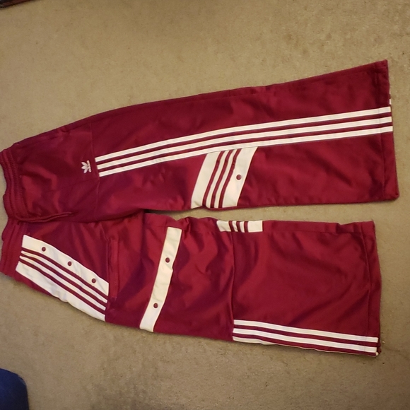Adidas Danielle Cathari Deconstructed Track PANTS Power Berry - Picture 7 of 12